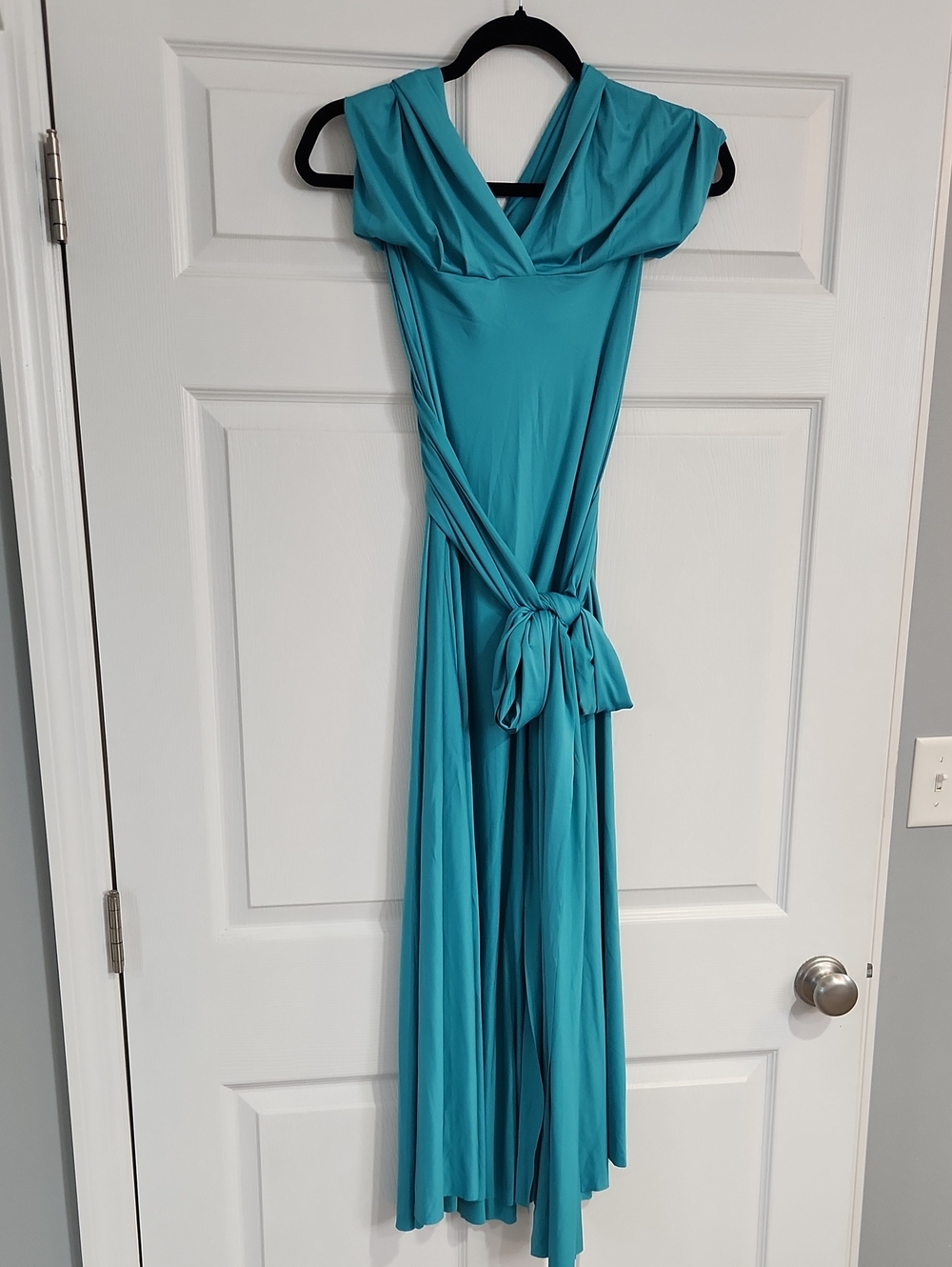 Women's Teal Convertible Wrap Dress